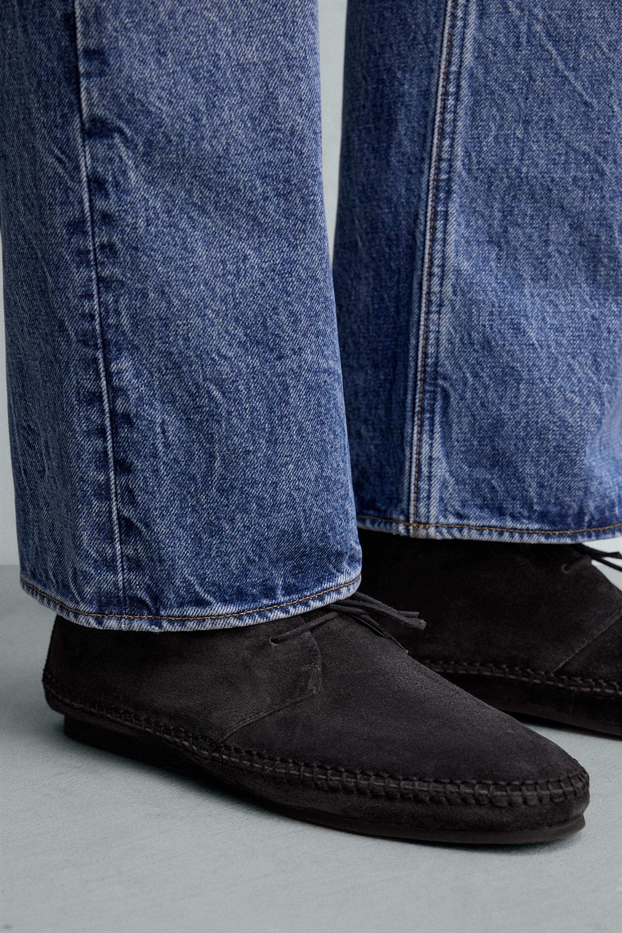 CHAUSSURES EN CUIR À SEMELLE VIBRAM® AARON LEVINE X ZARA